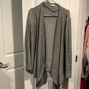 Black and white sweater